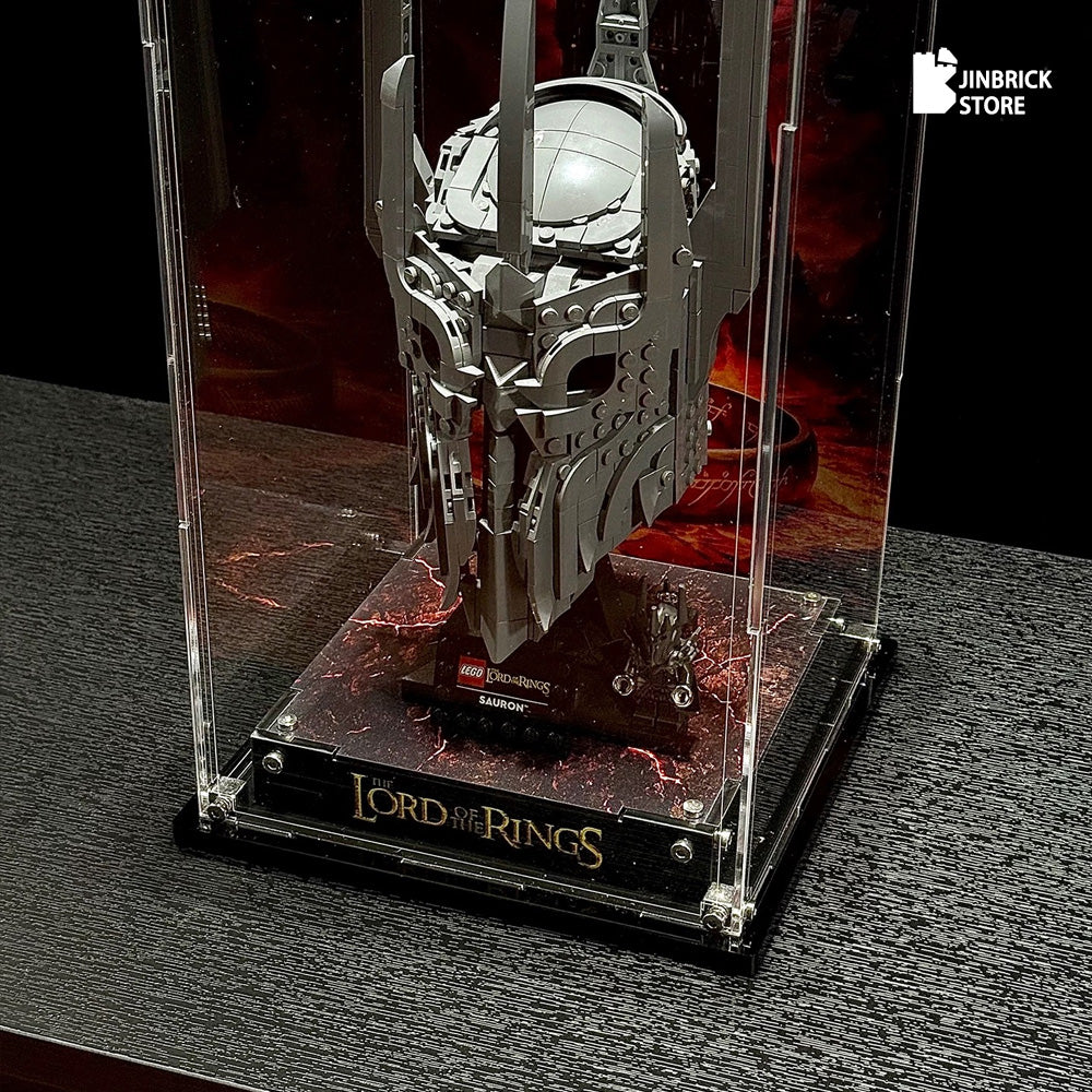 Acrylic Case For LEGO Icons 11373 The Lord of the Rings: Sauron's Helmet
