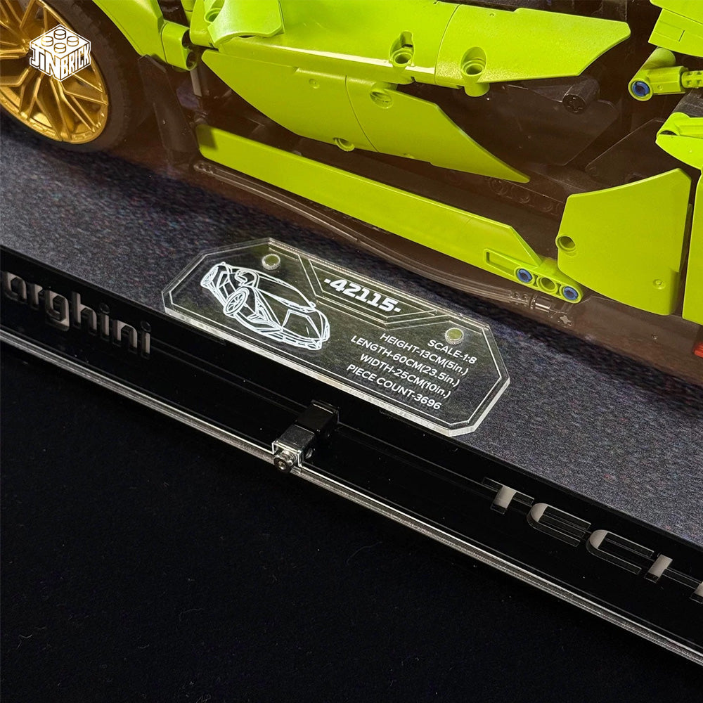 Acrylic Display Case for 42115 LEGO TECHNIC™ Lamborghini Sián FKP 37
