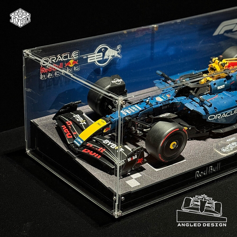 Acrylic Display Case for Lego TECHNIC 42206 Oracle Red Bull Racing RB20 F1 Car
