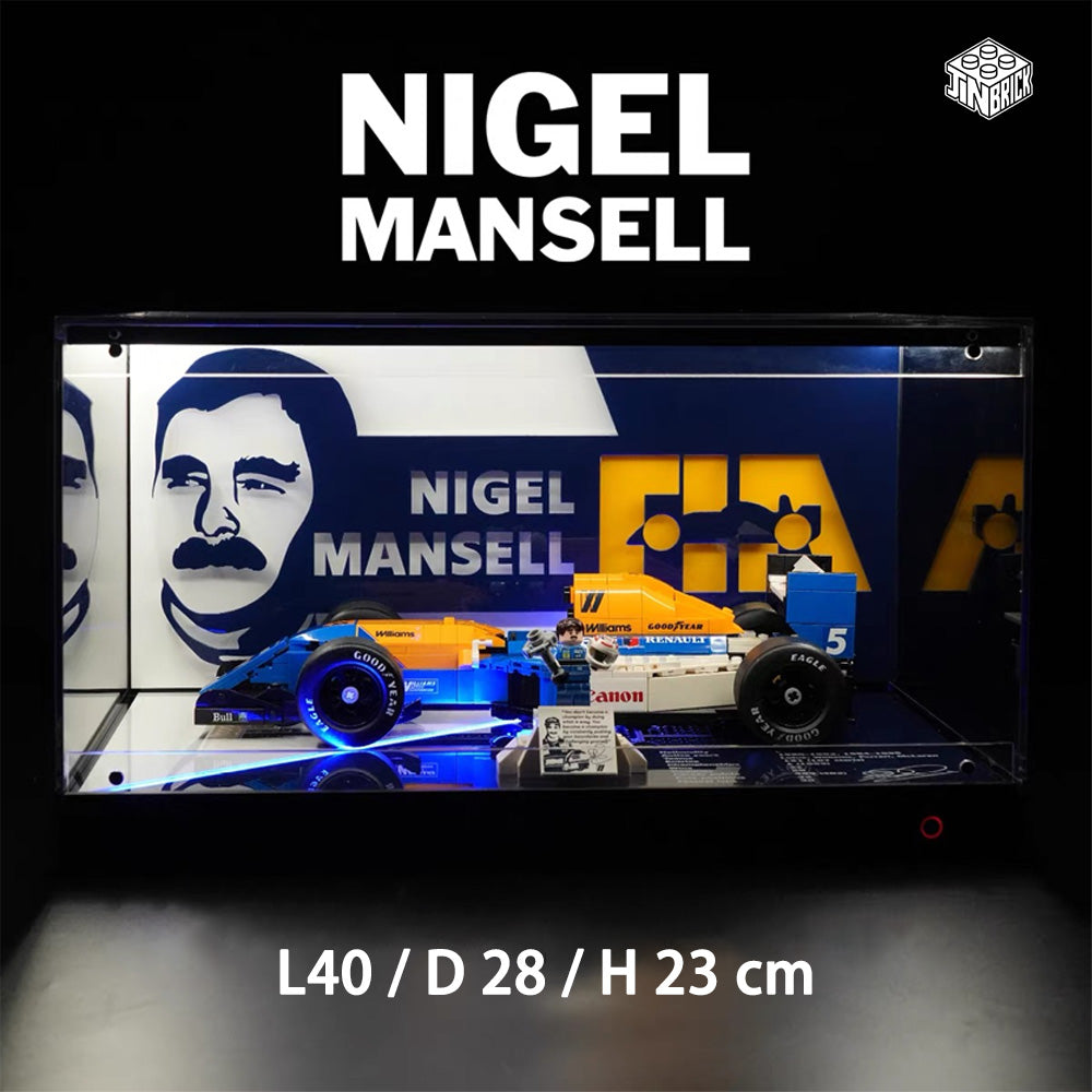 【Premium】LED Display Case for LEGO® Icons F1