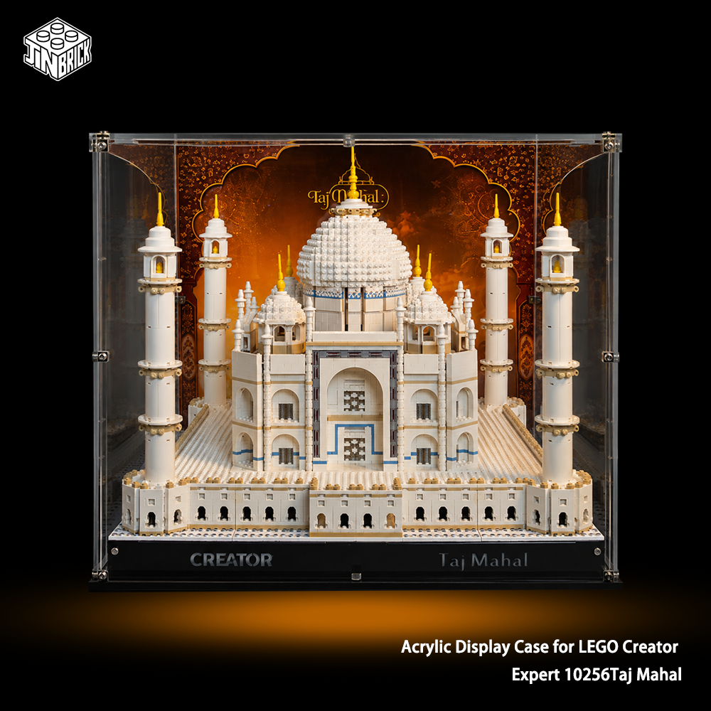 Acrylic Display Case for LEGO Creator Expert 10256 Taj Mahal