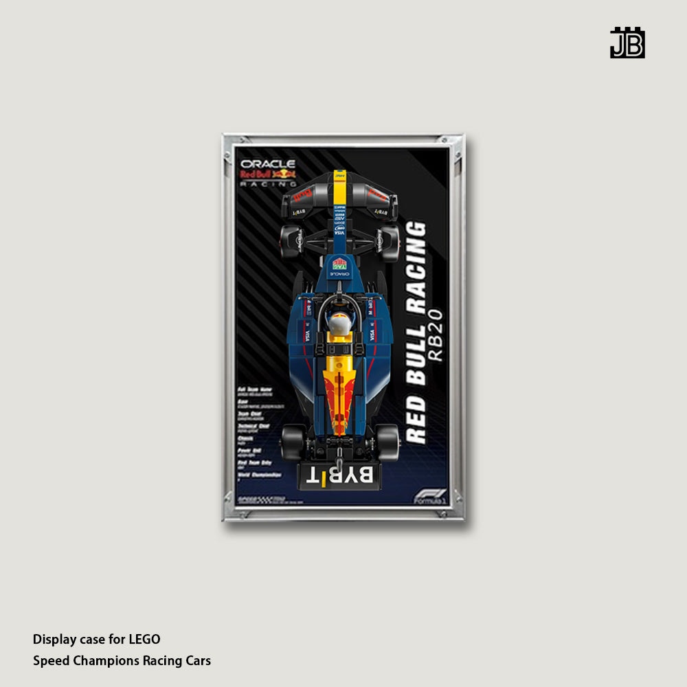 Acrylic Display Case For LEGO F1 Speed Champions