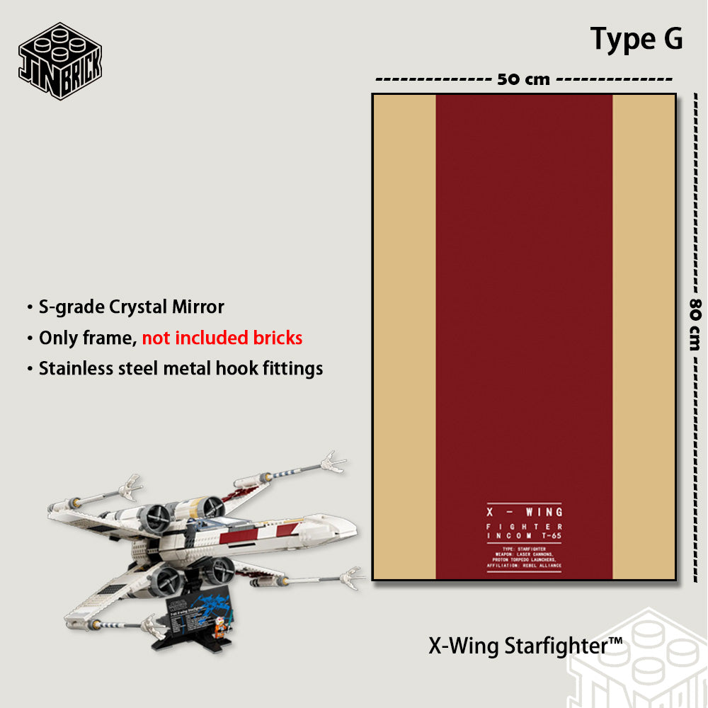 Display Frame For 75355 MATERIAL LEGO® Star Wars™ UCS X-Wing Starfighter™