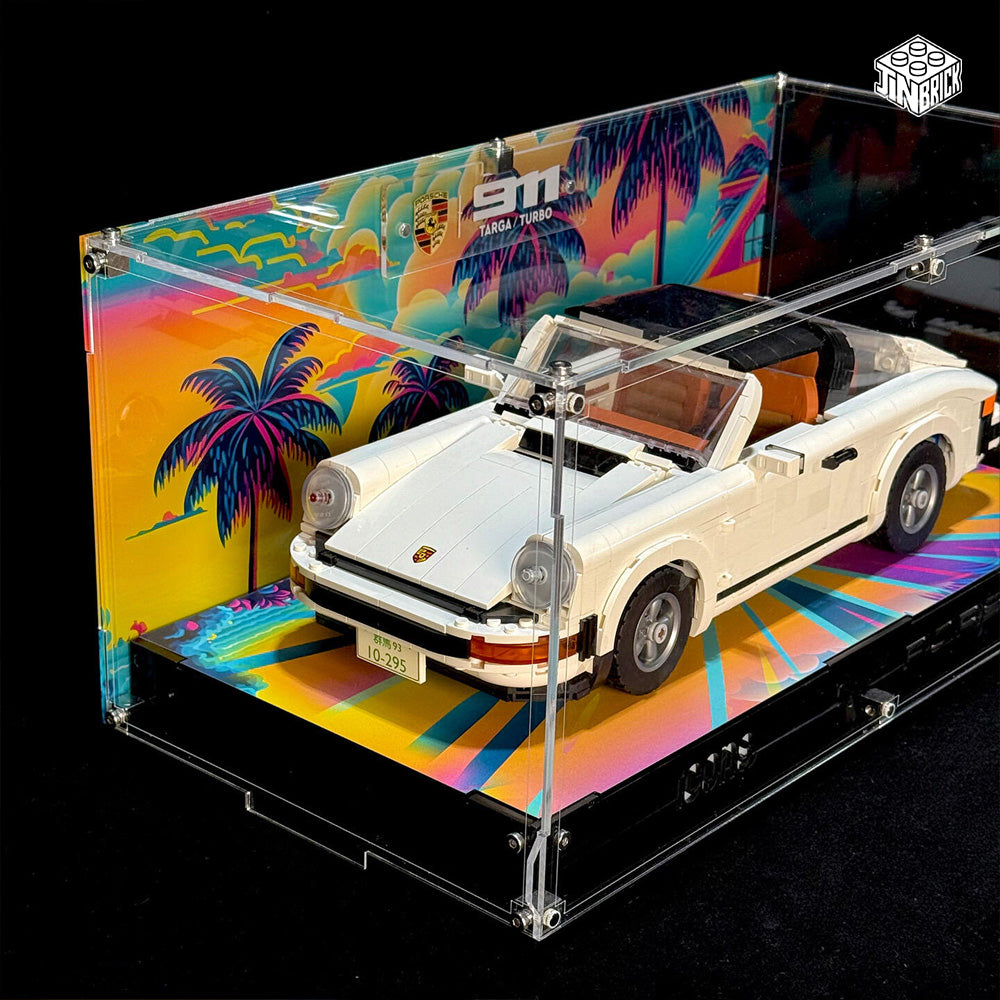 Display Case for LEGO ICONS 10295 Turbo or Targa Porsche 911