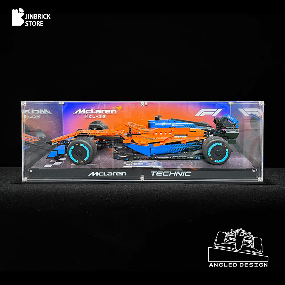 【Premium】Acrylic Display Case for Lego TECHNIC 42141 McLaren Formula 1™ Race Car