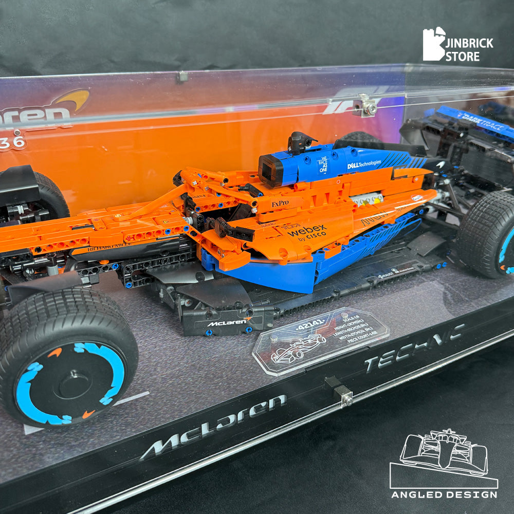 【Premium】Acrylic Display Case for Lego TECHNIC 42141 McLaren Formula 1™ Race Car