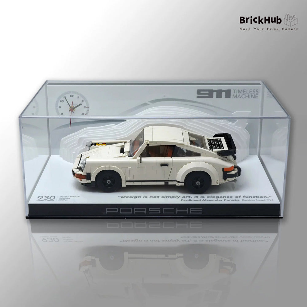 Premium】LEGO® 10295 Porsche 911 Tubro Acrylic Display Case