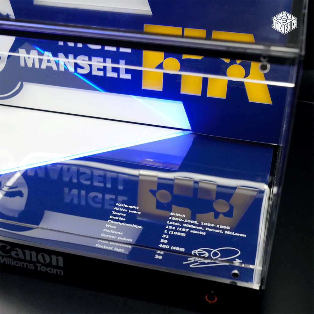 【Premium】LED Display Case for LEGO® Icons F1