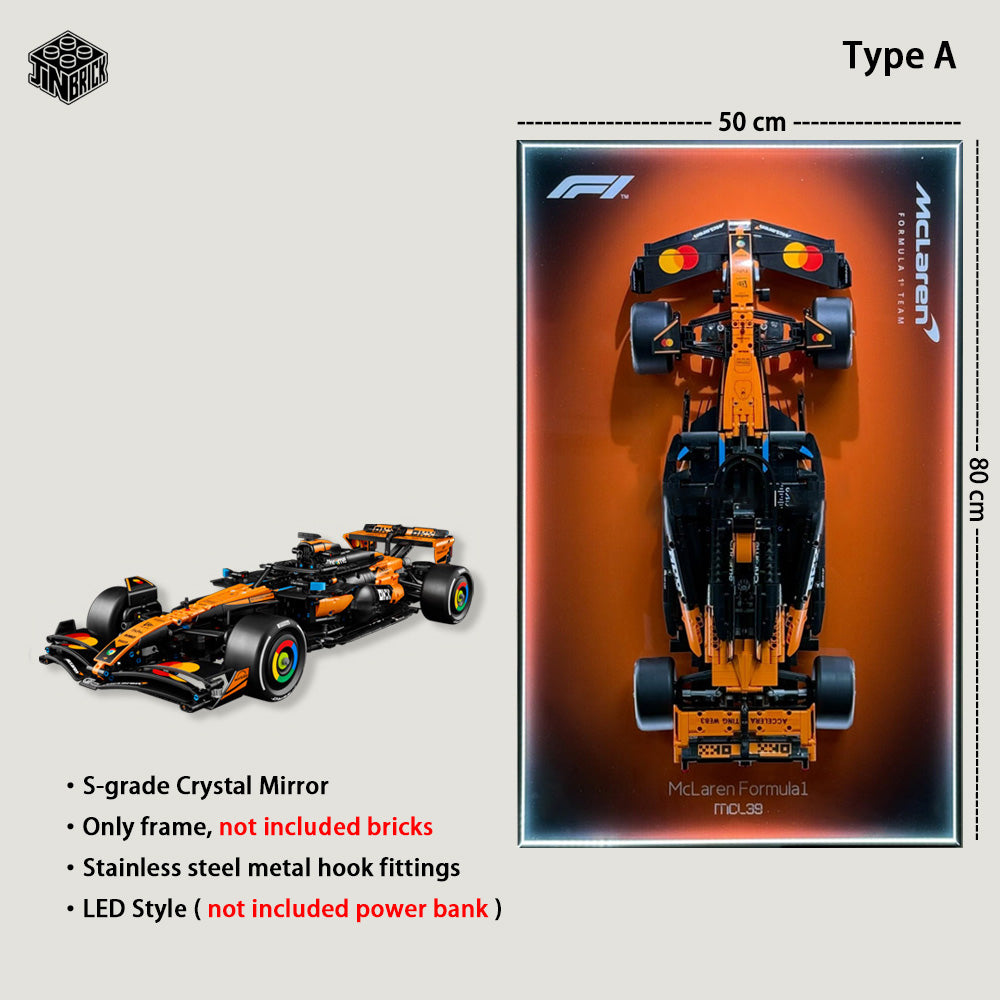 Display frame For LEGO® Technic™ 42228 McLaren MCL39 F1® Car