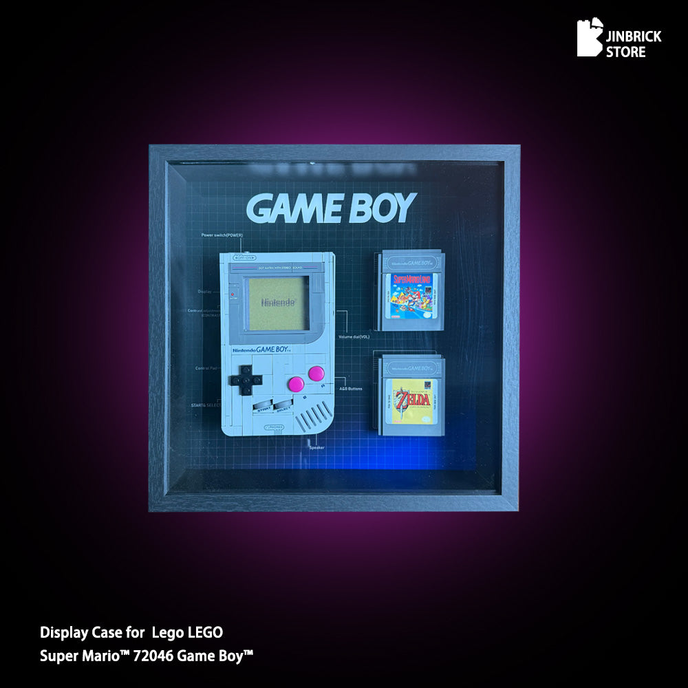 Display Case For LEGO® Super Mario™ 72046 Game Boy™