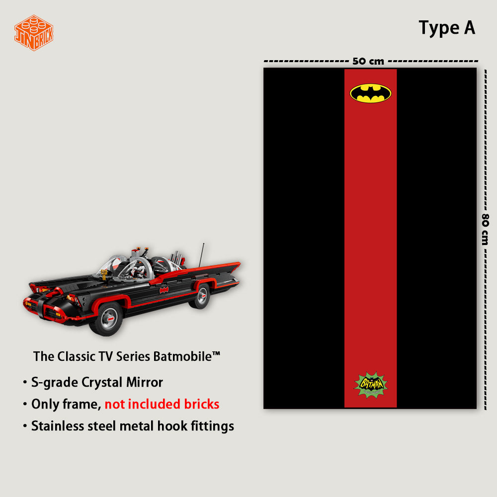 Wall Display frame For LEGO Batman™ 76328 The Classic TV Series Batmobile™