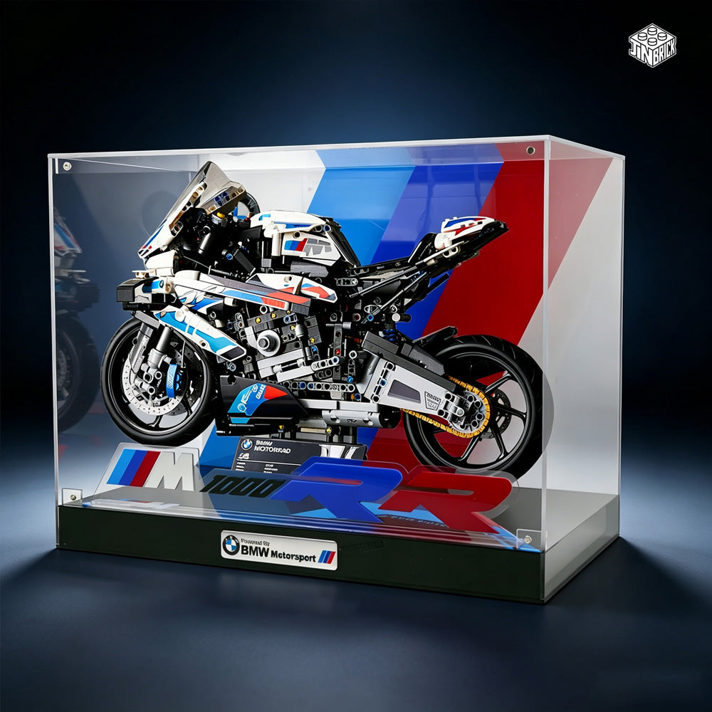 Premium】LED Display Case For LEGO 42159 Yamaha / 42202 Ducati