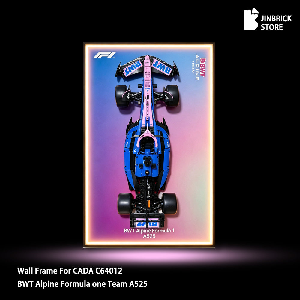 Wall Frame For CADA C64012 BWT Alpine Formula one Team A525