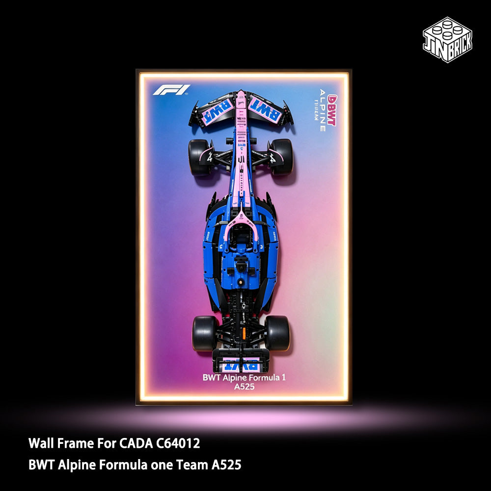 Wall Frame For CADA C64012 BWT Alpine Formula one Team A525