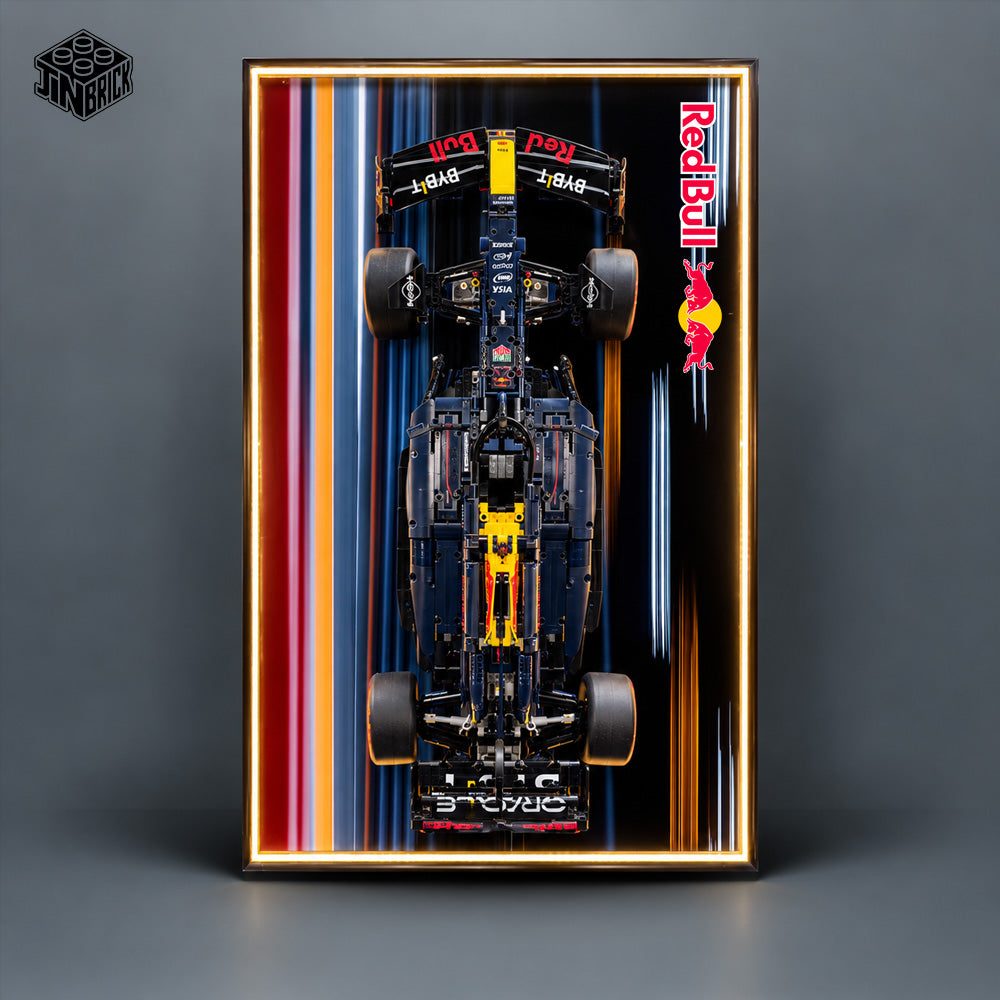 Display Frame for LEGO® Technic 42206 Oracle Red Bull Racing RB20 F1