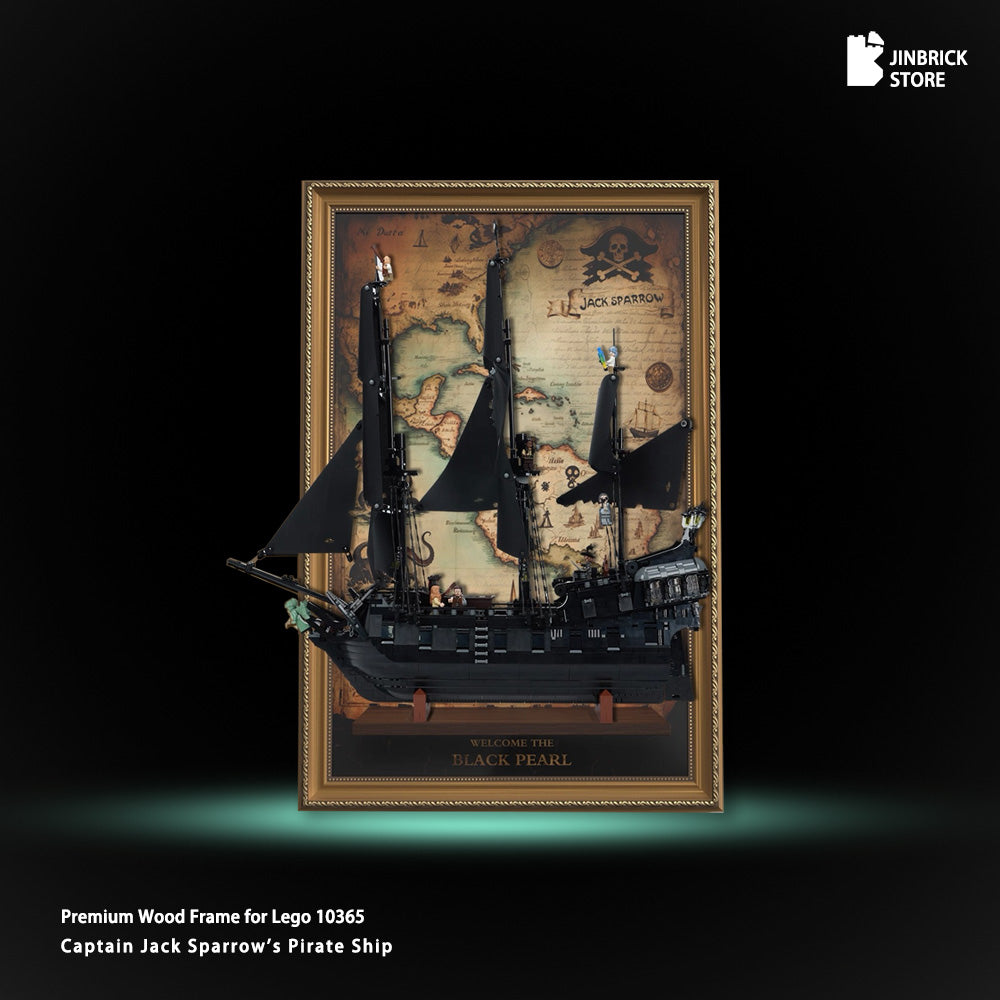 Premium Frame for Lego 10365 Captain Jack Sparrow's Pirate Ship