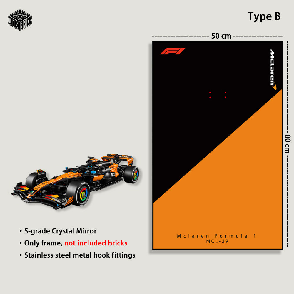 Display frame For LEGO® Technic™ 42228 McLaren MCL39 F1® Car