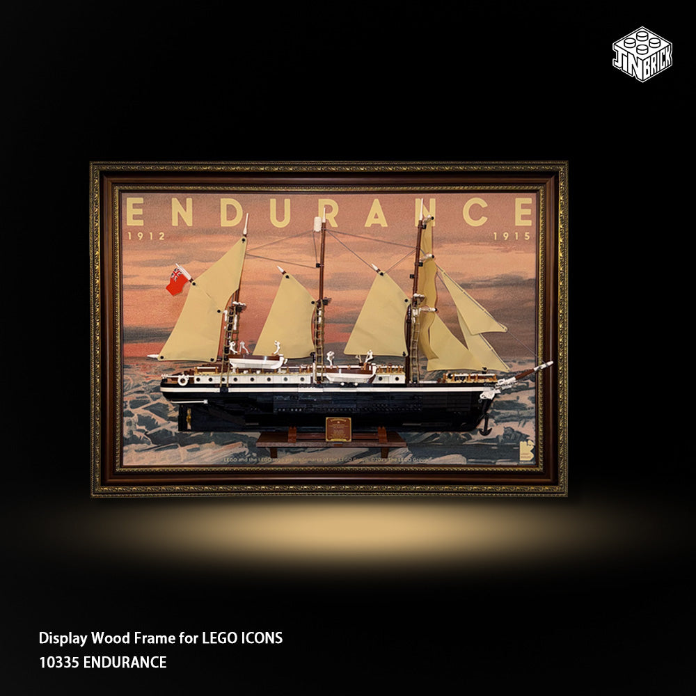 PREMIUM WOOD FRAME FOR 10335 LEGO ICONS ENDURANCE