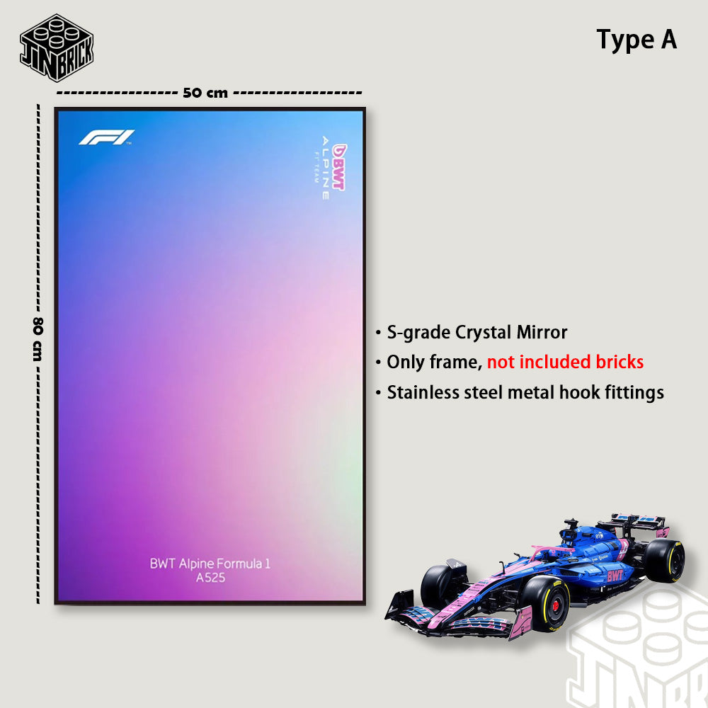 Wall Frame For CADA C64012 BWT Alpine Formula one Team A525