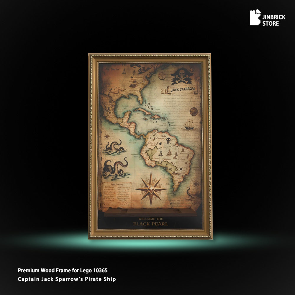 Premium Frame for Lego 10365 Captain Jack Sparrow's Pirate Ship