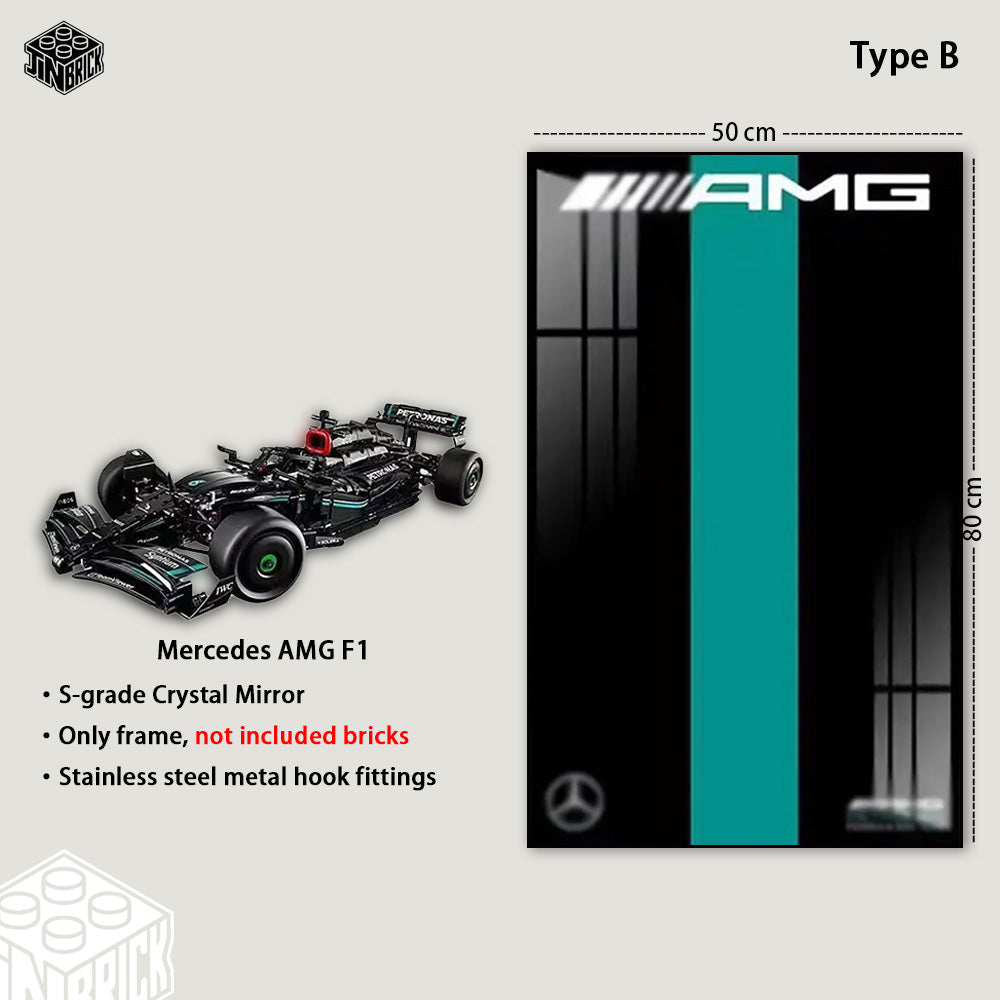 Display Frame for LEGO® Technic 42171 Mercedes-AMG F1 W14 E