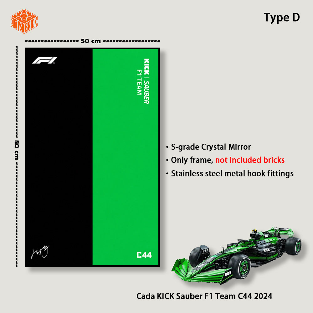 Wall Frame For Cada KICK Sauber F1 Team C44 2024