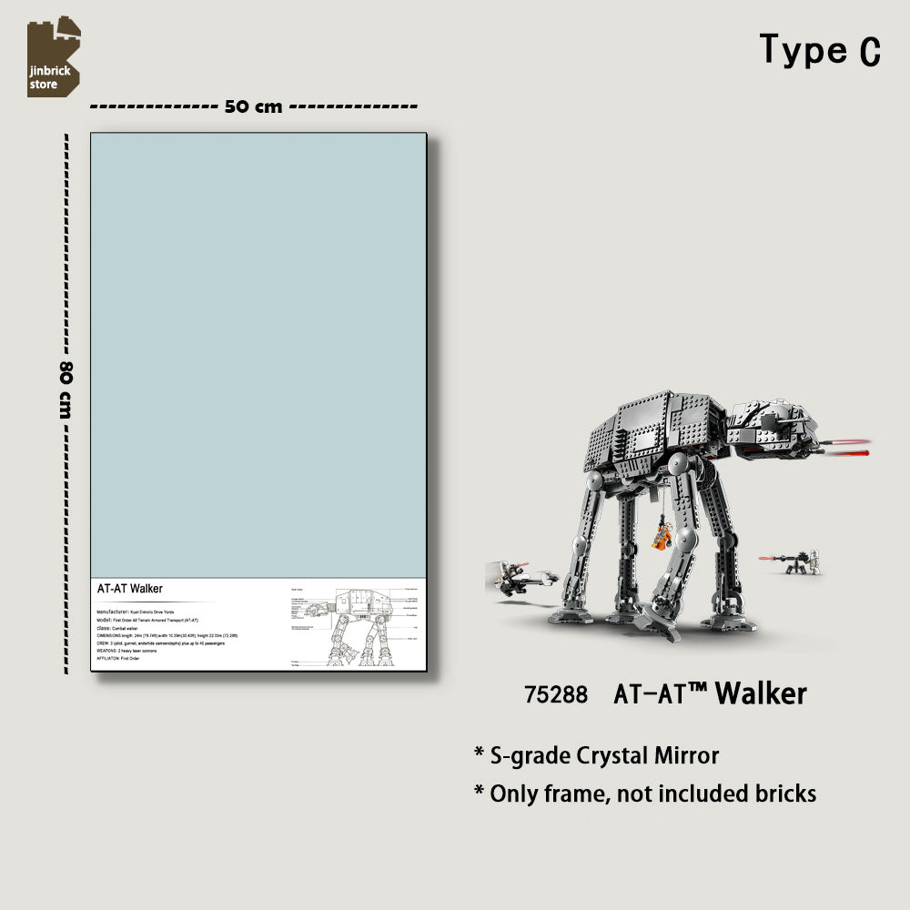 Display frame For Lego 75288 Star Wars AT-AT™ Walker