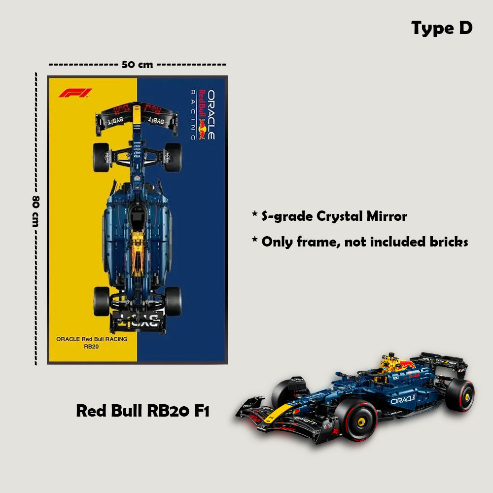 Frame for LEGO® 42206 Red Bull Racing RB20 F1