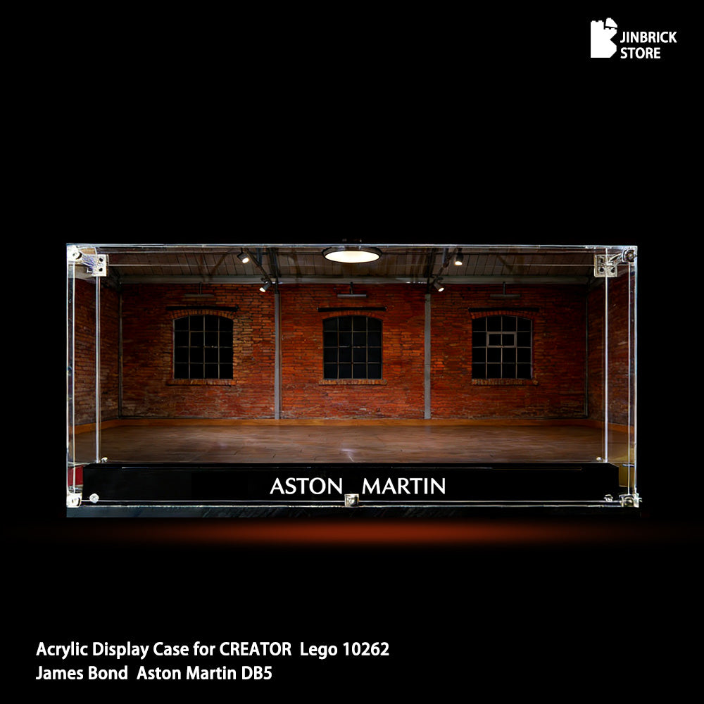 Acrylic Display Case For 10330 LEGO® CEARTOR 10262 James Bond Aston Martin DB5