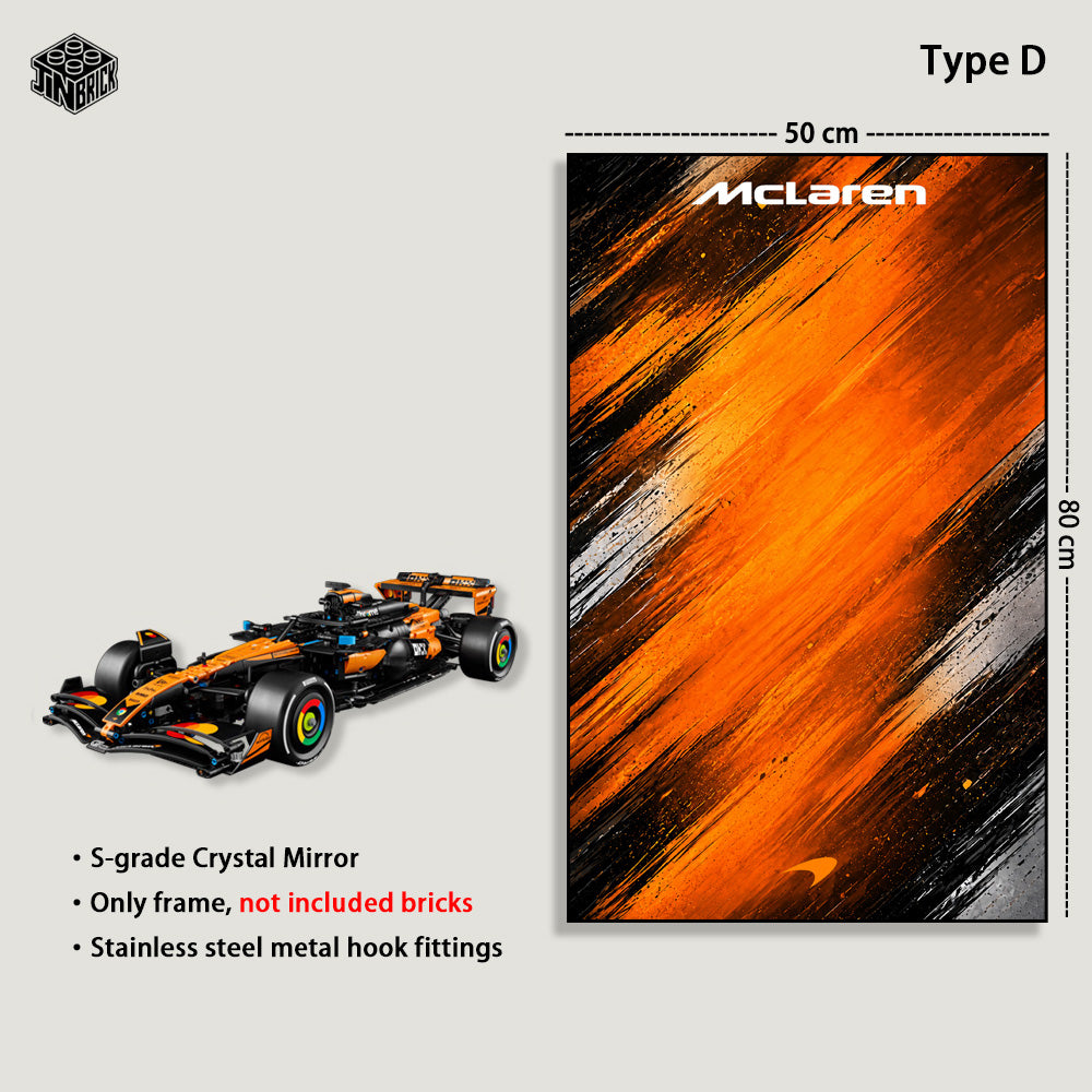 Display frame For LEGO® Technic™ 42228 McLaren MCL39 F1® Car