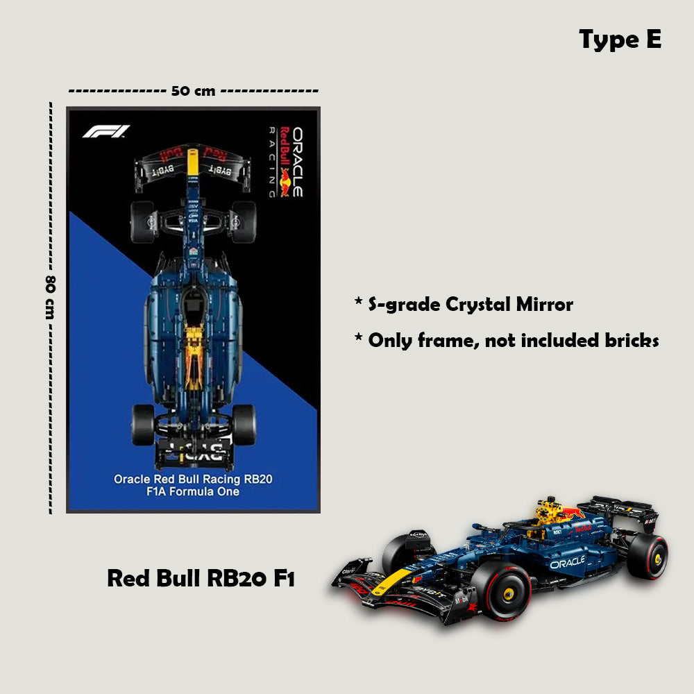 Frame for LEGO® 42206 Red Bull Racing RB20 F1