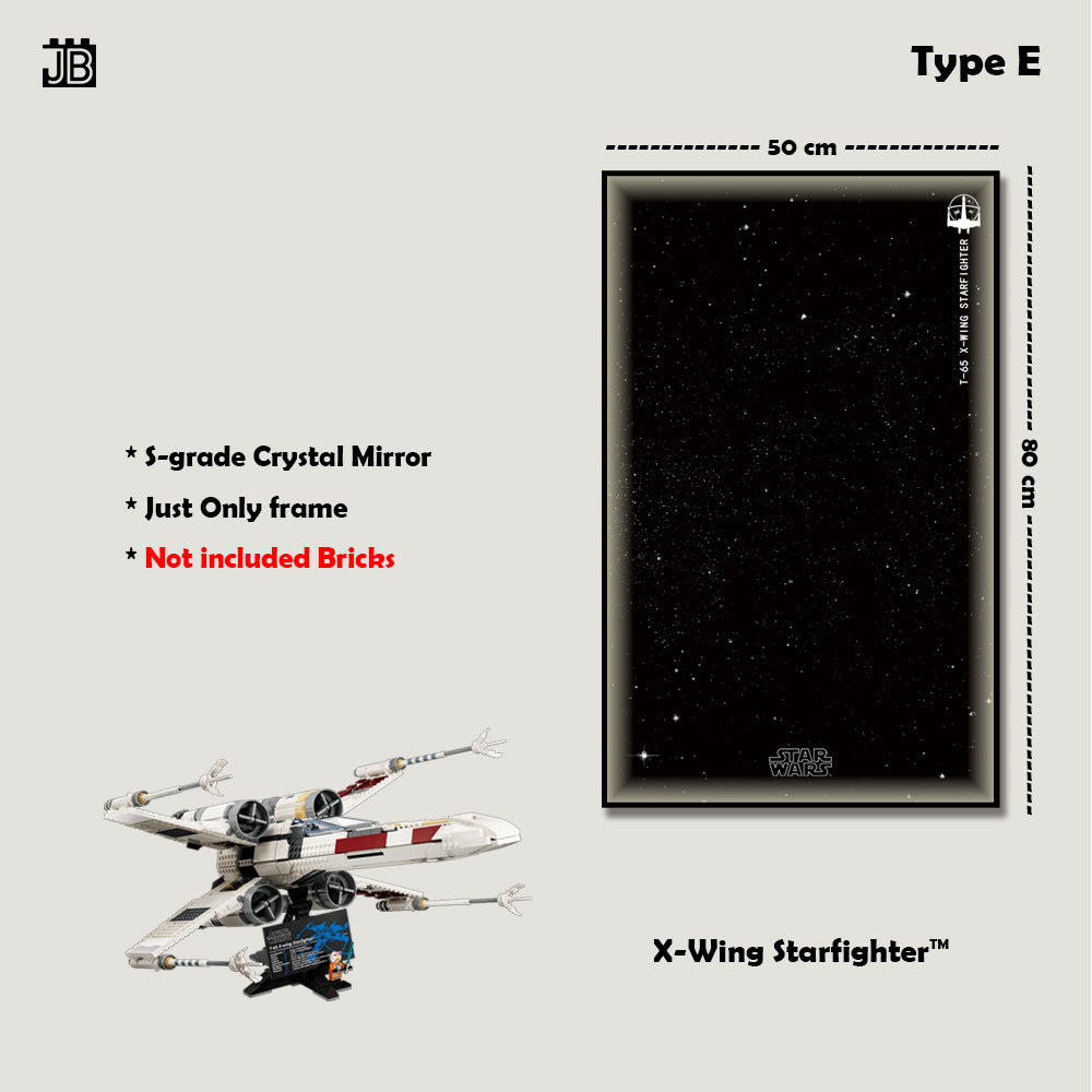 Display Frame For 75355 MATERIAL LEGO® Star Wars™ UCS X-Wing Starfight