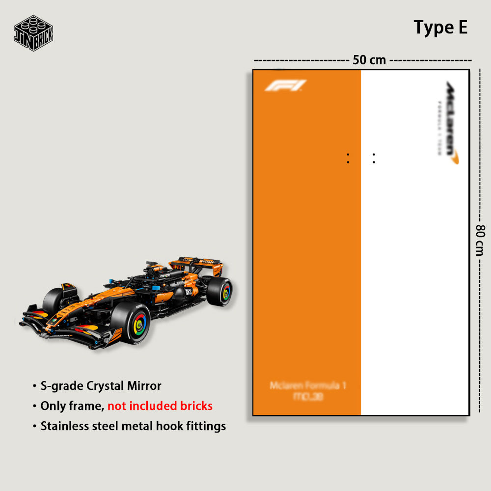Display frame For LEGO® Technic™ 42228 McLaren MCL39 F1® Car