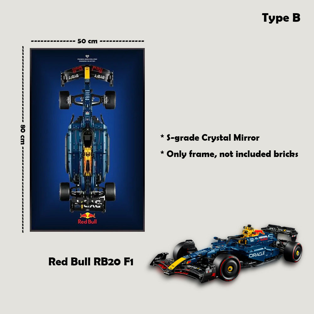 Frame for LEGO® 42206 Red Bull Racing RB20 F1