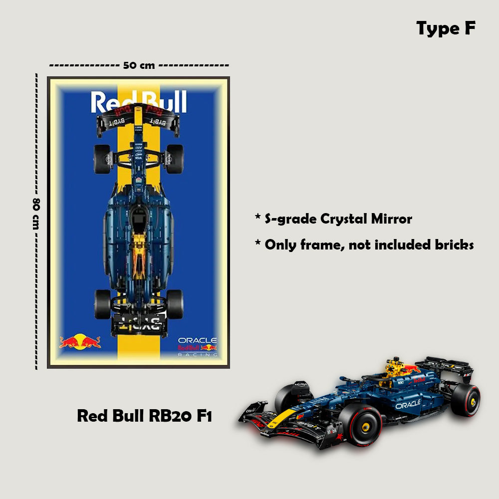 Frame for LEGO® 42206 Red Bull Racing RB20 F1