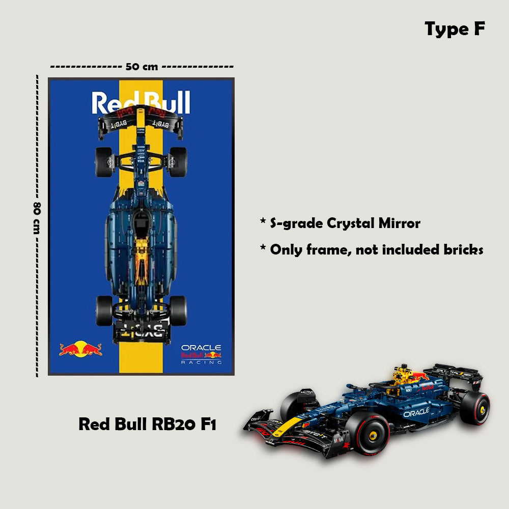 Frame for LEGO® 42206 Red Bull Racing RB20 F1