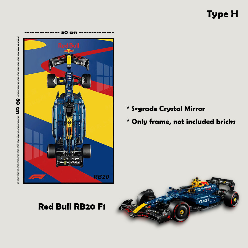 Frame for LEGO® 42206 Red Bull Racing RB20 F1