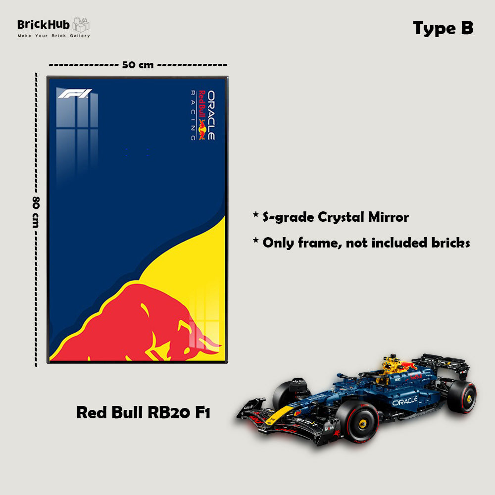 Frame for LEGO® 42206 Red Bull Racing RB20 F1