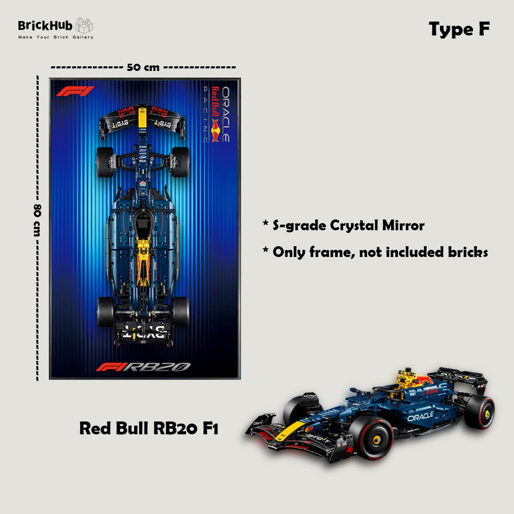 Frame for LEGO® 42206 Red Bull Racing RB20 F1