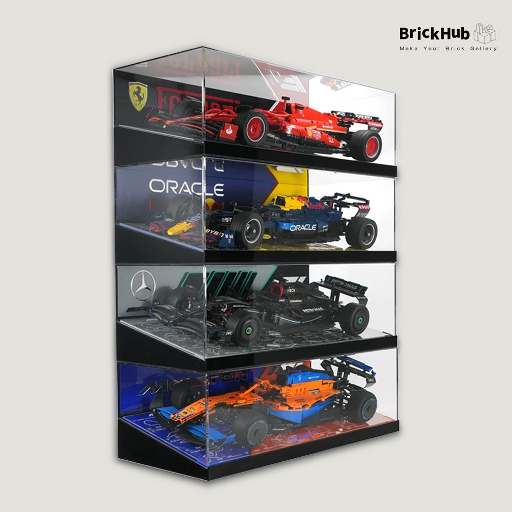 【Premium】Acrylic Display Case For LEGO® F1