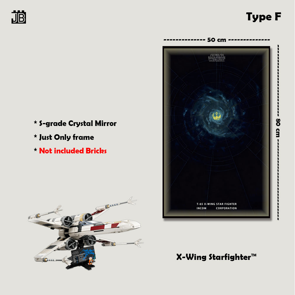 Display Frame For 75355 MATERIAL LEGO® Star Wars™ UCS X-Wing Starfighter™