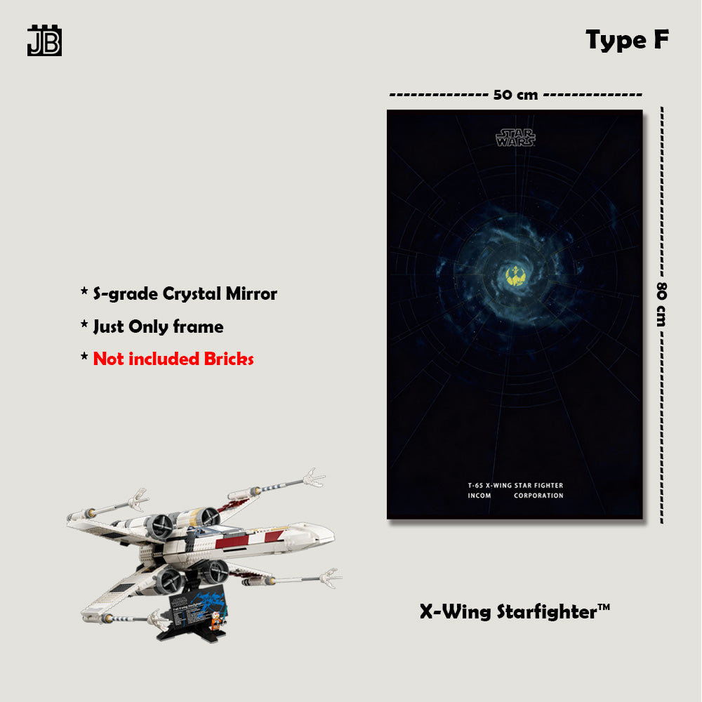 Display Frame For 75355 MATERIAL LEGO® Star Wars™ UCS X-Wing Starfighter™