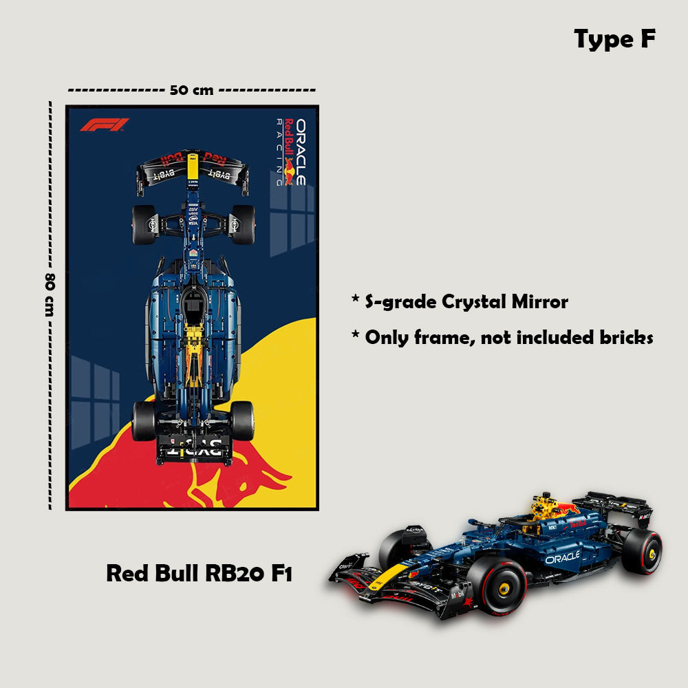 Frame for LEGO® 42206 Red Bull Racing RB20 F1