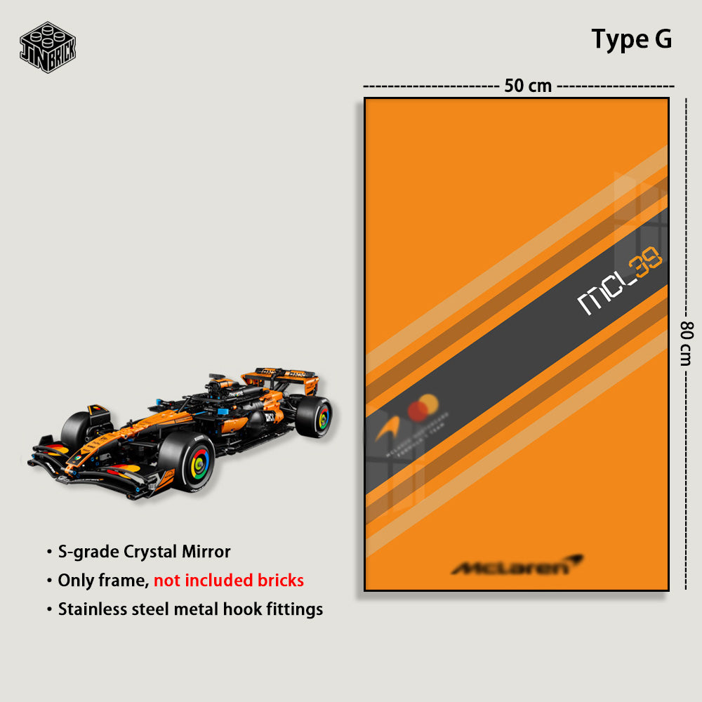 Display frame For LEGO® Technic™ 42228 McLaren MCL39 F1® Car