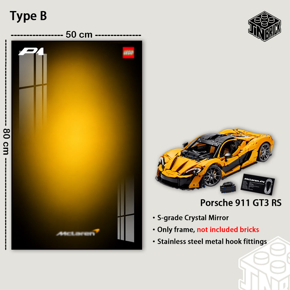 Display Wall Frame for LEGO® Technic 42172 McLaren P1