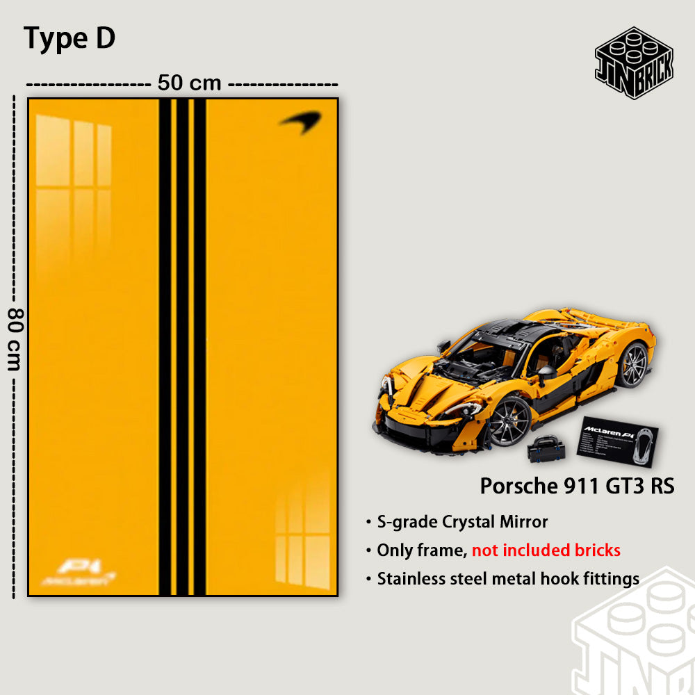 Display Wall Frame for LEGO® Technic 42172 McLaren P1