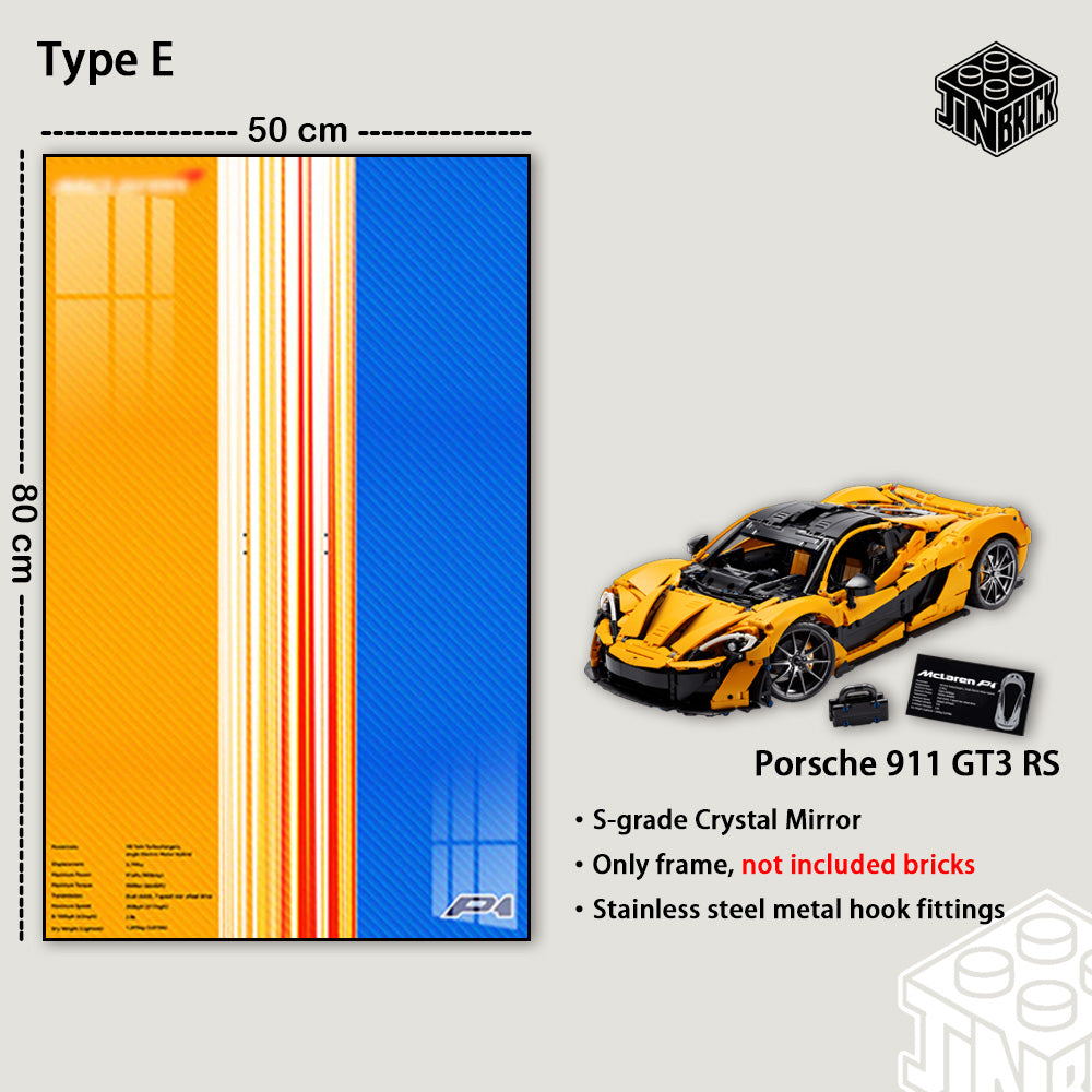 LEGO® 42172 McLaren P1 Display Frame | JINBRICK