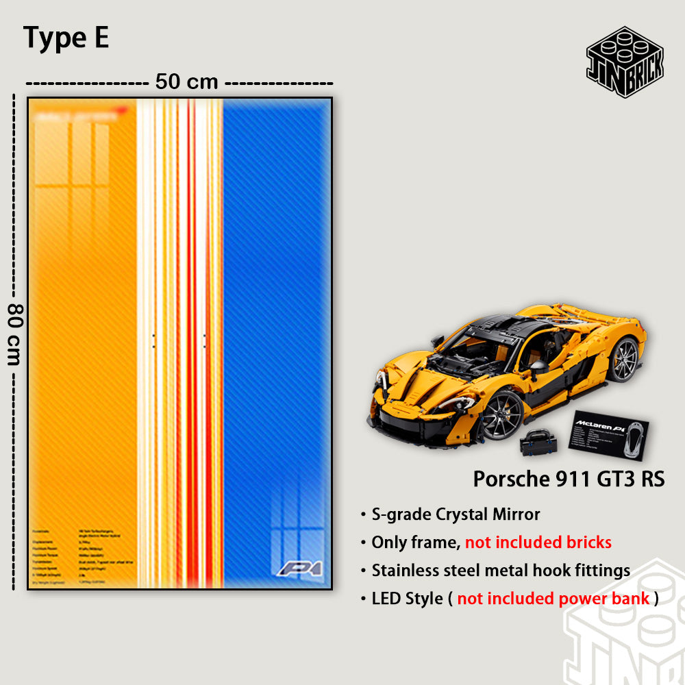 LEGO® 42172 McLaren P1 Display Frame | JINBRICK
