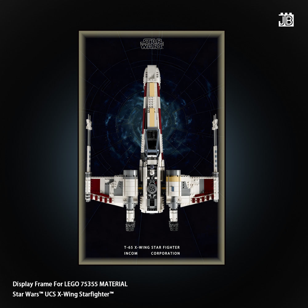 Display Frame For 75355 MATERIAL LEGO® Star Wars™ UCS X-Wing Starfighter™