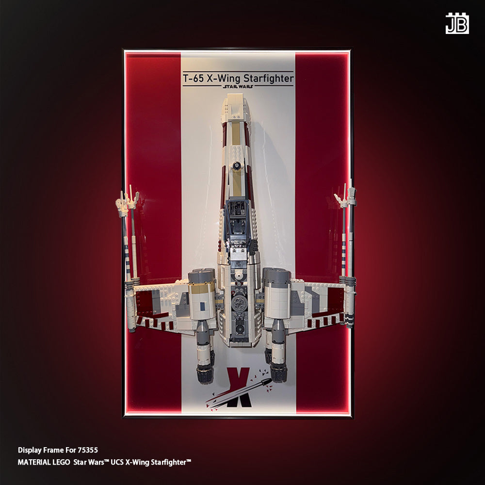 Display Frame For 75355 MATERIAL LEGO® Star Wars™ UCS X-Wing